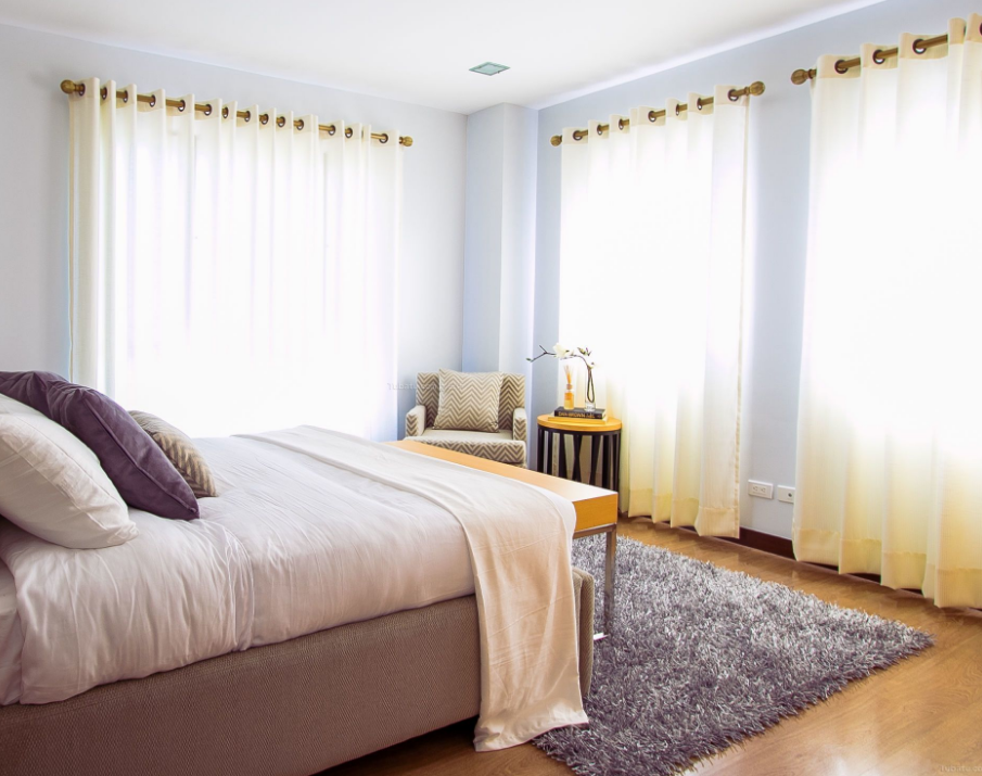 家庭新房窗帘定做